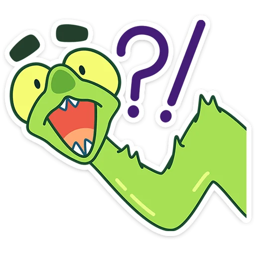 🐍 Стикер «Змеюк» для Telegram
