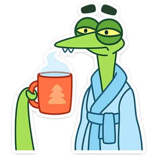 🐍 Стикер «Змеюк» для Telegram