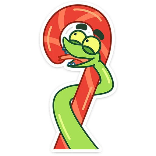 🐍 Стикер «Змеюк» для Telegram