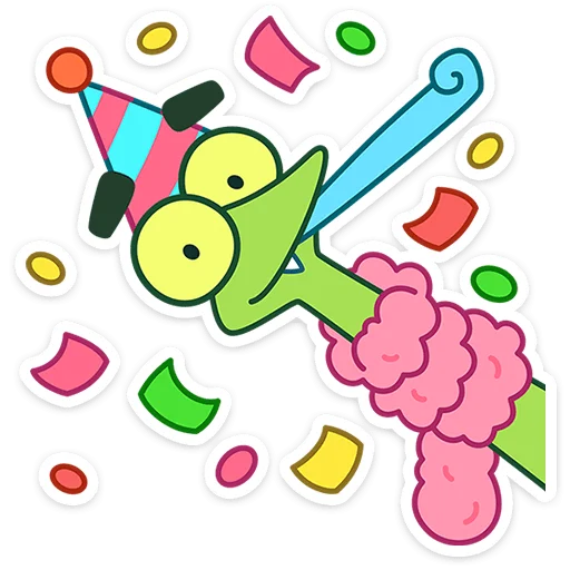 🐍 Стикер «Змеюк» для Telegram
