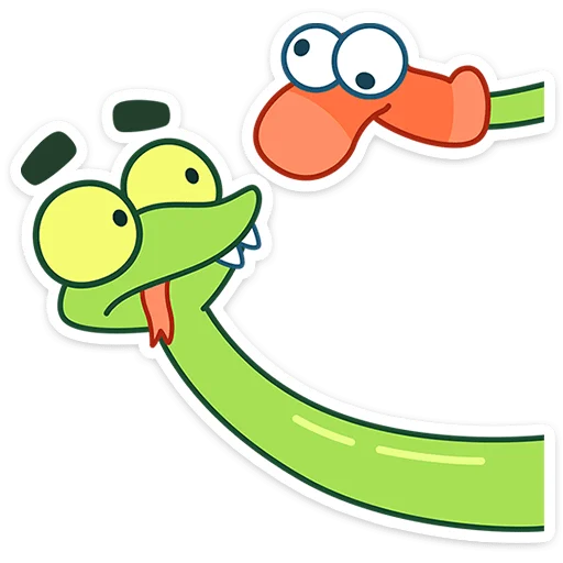 🐍 Стикер «Змеюк» для Telegram