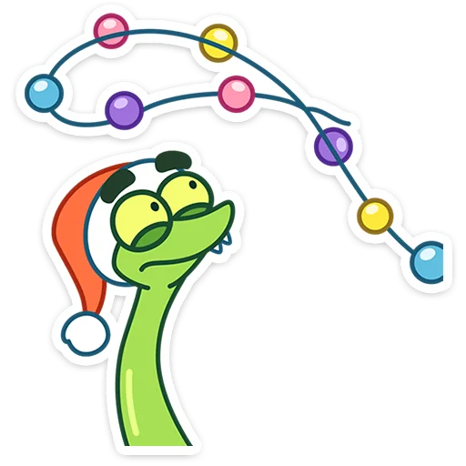 🐍 Стикер «Змеюк» для Telegram