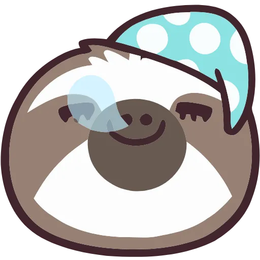 🦥 Эмодзи «Sloth» для Telegram