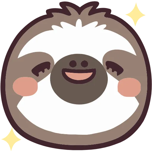 🦥 Эмодзи «Sloth» для Telegram