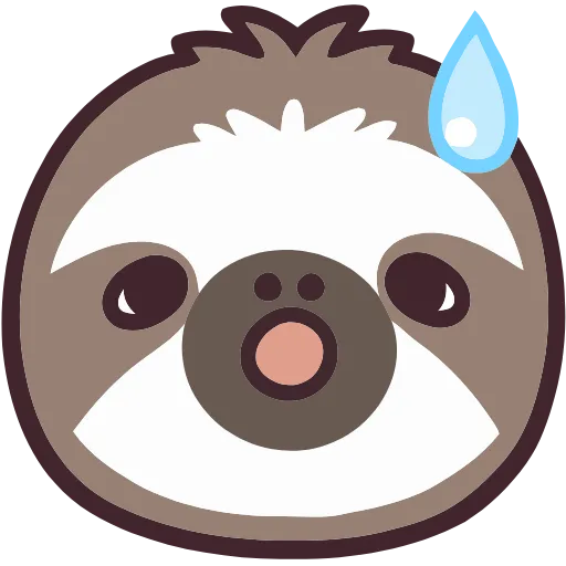 🦥 Эмодзи «Sloth» для Telegram