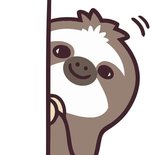 🦥 Эмодзи «Sloth» для Telegram