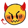 🌟 Эмодзи «cursed emoji» для Telegram