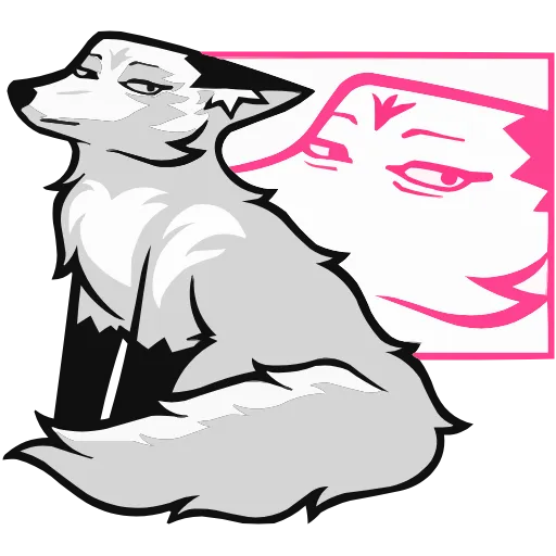 🤩 Эмодзи «Хищный Лис» для Telegram