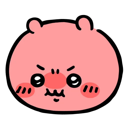 😡 Эмодзи «small&cute» для Telegram