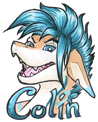 Стикерпак Small Shark для Telegram — скачать