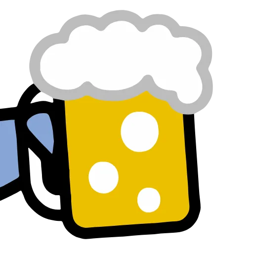 🍺 Стикер «small shark» для Telegram