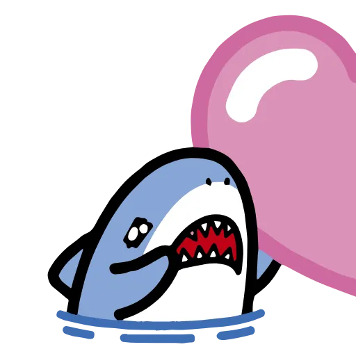 🥺 Стикер «small shark» для Telegram
