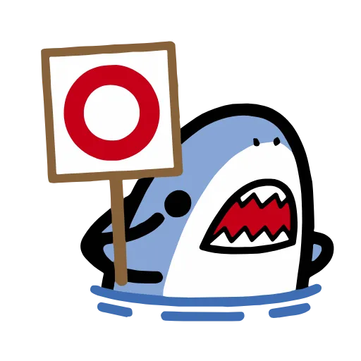 ⭕️ Стикер «small shark» для Telegram