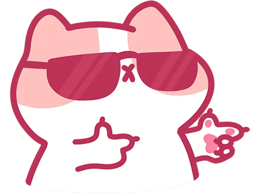 🐱 Стикер «Смешнявки 2 без надписей» для Telegram
