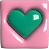 💚 Эмодзи «💕 LOVE 💕» для Telegram