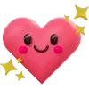 💖 Эмодзи «💕 LOVE 💕» для Telegram
