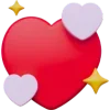 💖 Эмодзи «💕 LOVE 💕» для Telegram