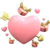 💘 Эмодзи «💕 LOVE 💕» для Telegram