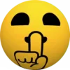 🤫 Эмодзи «3D Smile» для Telegram