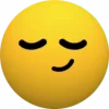 😌 Эмодзи «3D Smile» для Telegram