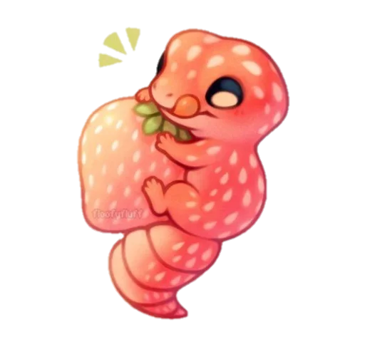 🍓 Стикер «Smile Gekko» для Telegram