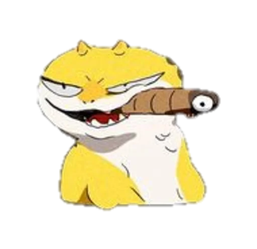 😈 Стикер «Smile Gekko» для Telegram