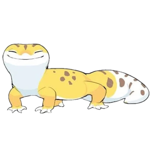 🙂 Стикер «Smile Gekko» для Telegram