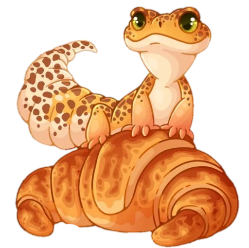 😊 Стикер «Smile Gekko» для Telegram