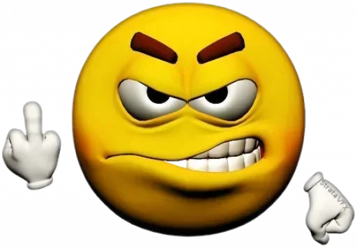 🖕 Стикер «3D Смайлики» для Telegram