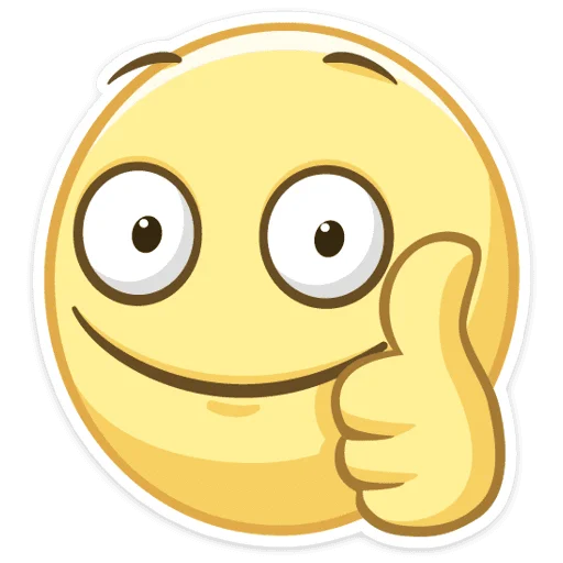 👍 Стикер «Smilies» для Telegram