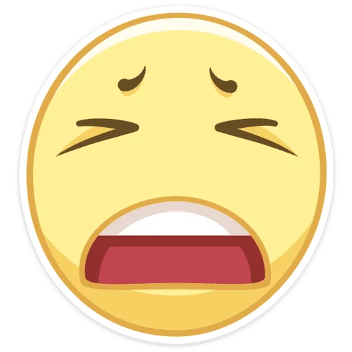 😫 Стикер «Smilies» для Telegram