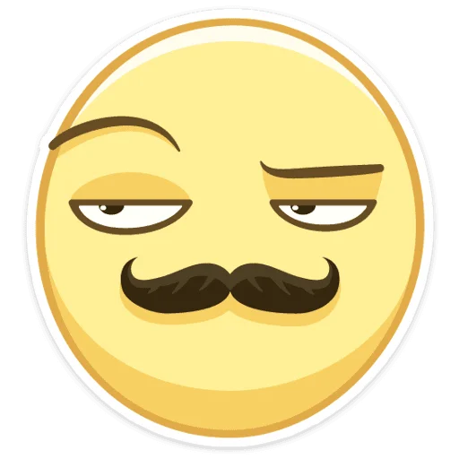 🥴 Стикер «Smilies» для Telegram