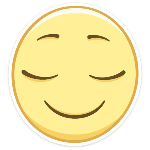 😌 Стикер «Smilies» для Telegram