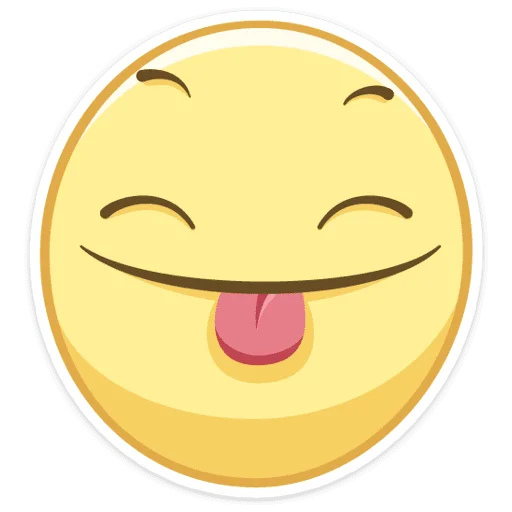 😋 Стикер «Smilies» для Telegram
