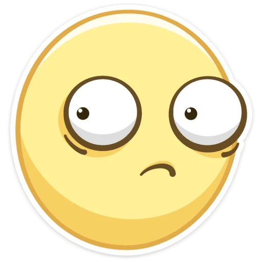 😕 Стикер «Smilies» для Telegram