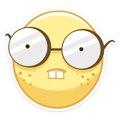 🤓 Стикер «Smilies» для Telegram