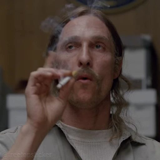 🚬 Стикер «Пошли курить» для Telegram