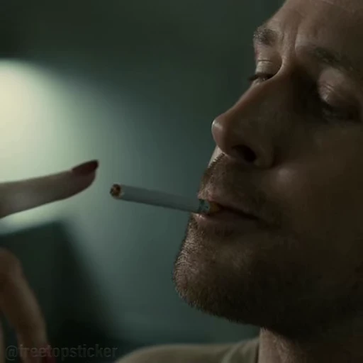 🚬 Стикер «Пошли курить» для Telegram