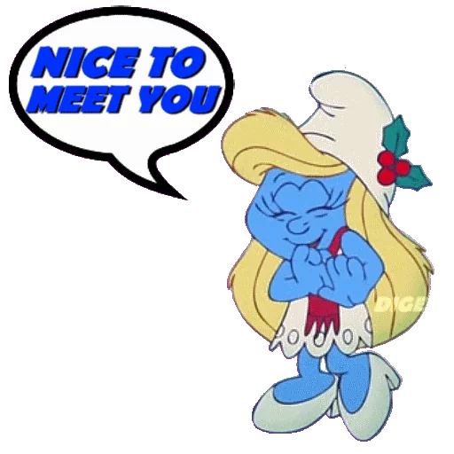 🤝 Стикер «SMURFS» для Telegram