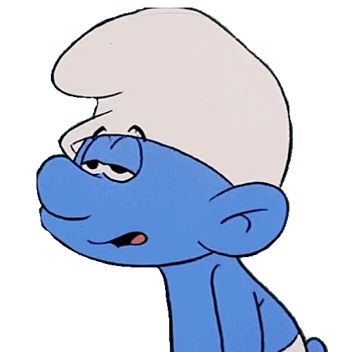☹ Стикер «SMURFS» для Telegram