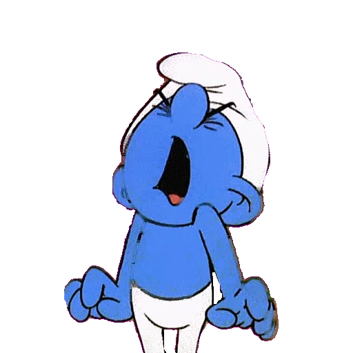 😱 Стикер «SMURFS» для Telegram