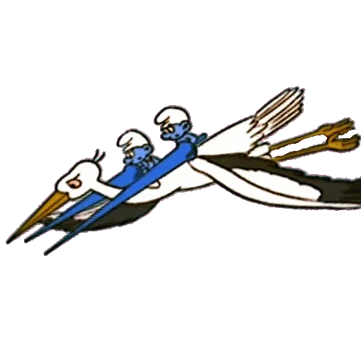 🛩 Стикер «SMURFS» для Telegram