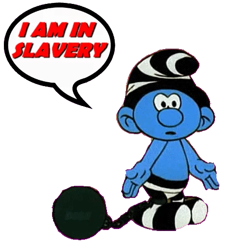 ⛓ Стикер «SMURFS» для Telegram