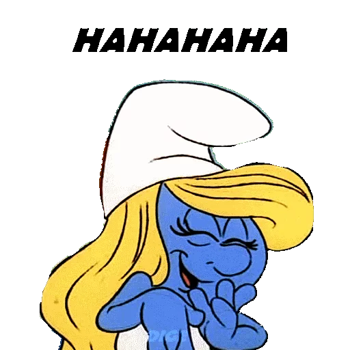 😂 Стикер «SMURFS» для Telegram