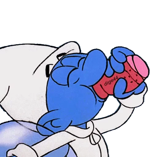 🍻 Стикер «SMURFS» для Telegram