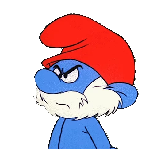 😡 Стикер «SMURFS» для Telegram