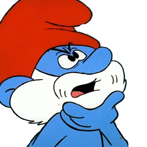 🙄 Стикер «SMURFS» для Telegram
