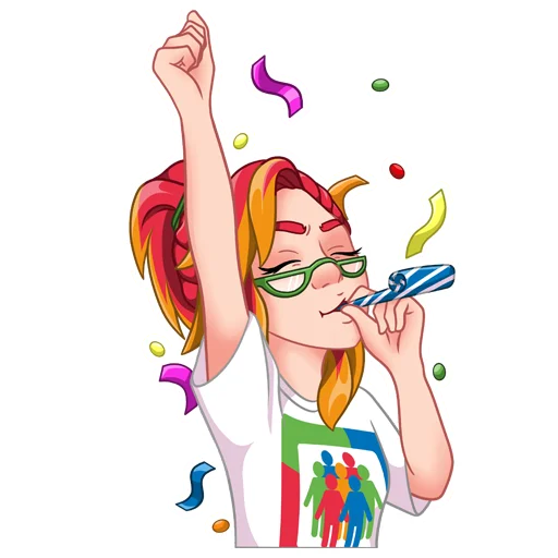 🥳 Стикер «СМУСя "ГТЕ"» для Telegram