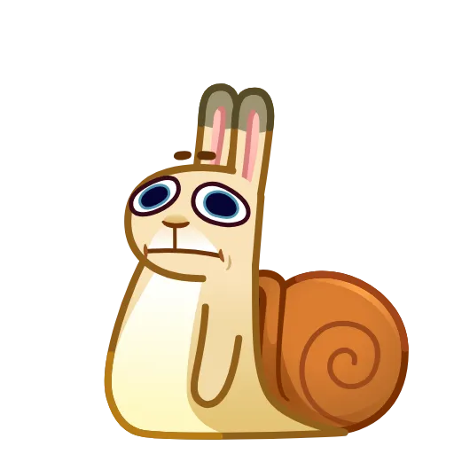 😢 Стикер «Snailhare» для Telegram