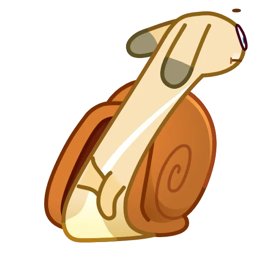 😨 Стикер «Snailhare» для Telegram